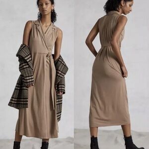 cross wrap halter dress Crossover Halter Dress– pītusa main image 0